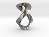 "Forever" Endless Love Infinity Knot Pendant. 3d printed 