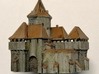 Medieval castle 1/700 3d printed 