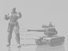 Sniper Robot drone military miniature model games 3d printed 
