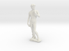 David by Michelangelo Miniature Statue 3d printed 