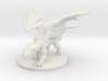 Young White Dragon 3d printed 