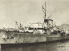 Nameplate Partizanka 3d printed Flower-class corvette Partizanka in Royal Navy service as HMS Mallow.