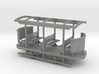 00n3 Toast Rack style tram coach 3d printed 
