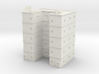Residential Building 01 1/144 3d printed 
