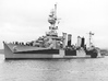 Nameplate USS Richmond CL-9 3d printed Omaha-class light cruiser USS Richmond CL-9.