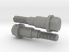 WPL D12 front axles for standard hex wheels 3d printed 