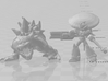 Metroid Sheegoth miniature model fantasy games dnd 3d printed 