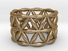 Flower of Life Ring 6 1/4  3d printed 