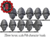 28mm heroic scale Officers in Piths 3d printed 