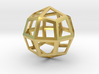 Icositehedron Pendant 3d printed 