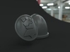 30-60x Kings Fist Emblem for Shoulder Pads 3d printed 