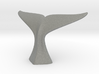 Hand-Modeled Whale Tail Nylon Sculpture 3d printed 