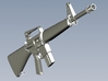 1/24 scale Colt M-16A1 rifles w 20rnds mag x 3 3d printed 