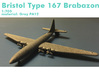 Bristol Type 167 Brabazon 3d printed 