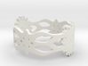 My Awesome floral Ring Design Ring Size 7 3d printed 