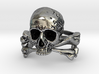 Skull & Crossbones ring  3d printed 