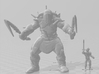 Hades god of war 100mm DnD miniature games rpg 3d printed 