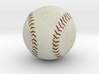 The Baseball 3d printed 