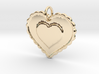 Heart  Pendant - Makom Jewelry 3d printed 