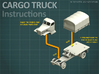 Chevrolet G506 4x4 Truck (canvas) - (N scale) 3d printed 