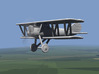 Pfalz D.XII (various scales) 3d printed Computer render of 1:144 Pfalz D.XII