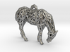 Horse wire Pendant 3d printed 