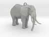 Elephant Keychain 3d printed 