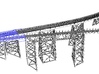 Keddie Wye Bridge Section 1 Z scale 3d printed 