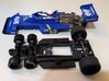 Chassis for Sclextric Tyrrell P34 (6 wheel) 3d printed 