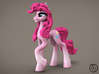 MLP Pinkie Pie (Classic, 15.4 cm / 6 in tall) 3d printed 