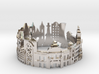 Prague Skyline - Cityscape Ring 3d printed 