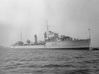 Nameplate HMS Duchess 3d printed D-class destroyer HMS Duchess.