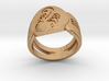 Scorpio Signet Ring Lite 3d printed 