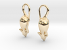 Mouse Earrings - Science Jewelry 3d printed 