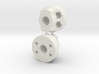 8mm Stub Hubs_M_2x 3d printed 