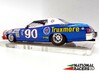 Chassis SCALEXTRIC FORD GRAN TORINO (AiO-Inline) 3d printed 