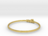 Astrology Ring Lion US10/EU62 3d printed Polished Brass Leo / Lion ring