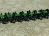 1/64 Scale 8row36 Cultivator Folding Toolbar 2of2 3d printed Toolbar with row units sold separately