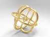 4d Polytope Jewelry - Abstract Math Art Pendant 3D 3d printed 