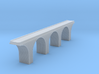 Z Scale Arch Bridge Triple Track 1:220 Scale 3d printed 