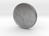 Pythagorean Tree Worry Coin 3d printed 