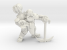 Space Dwarf Miner With Floodlight 3d printed 