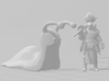 Giant Slug miniature model fantasy games rpg dnd 3d printed 