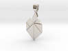 Apple tangram [pendant] 3d printed 