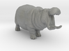 Hippopotamus Attack miniature model fantasy games 3d printed 
