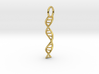 DNA Pendant - Science Jewelry 3d printed 