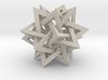 Intersecting Tetrahedra 3d printed 