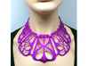 Flow Design Cleopatra Style Statement Necklace 3d printed 