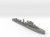 HMS Exmouth destroyer 1:1200 WW2 3d printed 