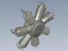 1/144 scale Gnome 7 Omega rotary engines x 15 3d printed 